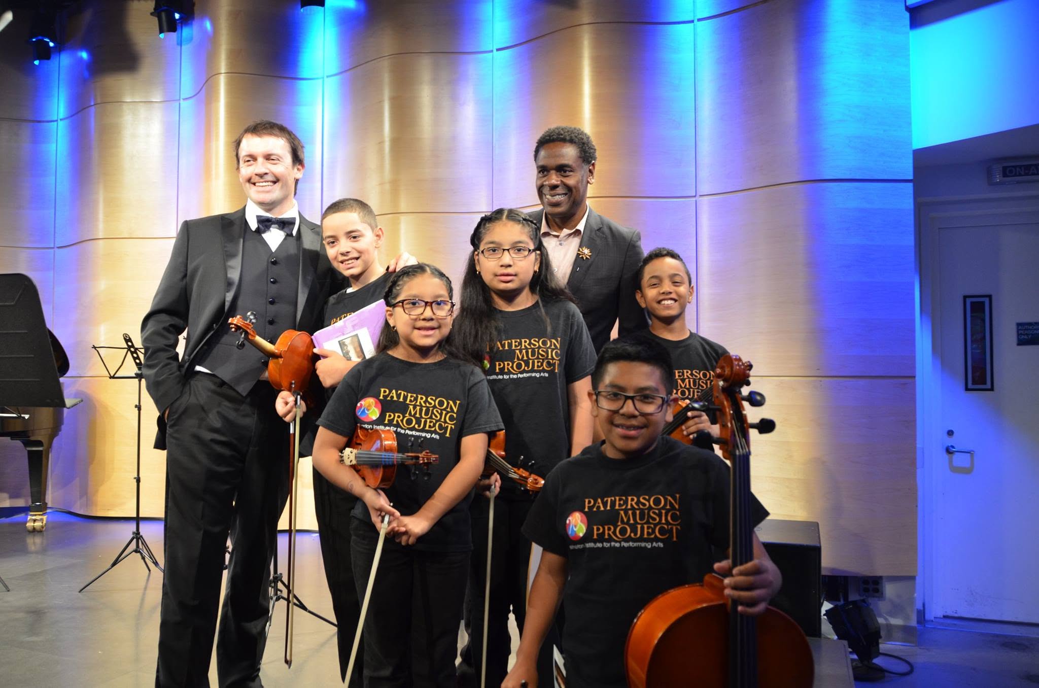 Artists and students gather through music education partnerships